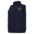 thumbnail image 1 of Women's Antigua Navy Milwaukee Brewers Experience Full-Zip Vest, 1 of 1