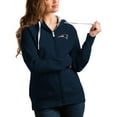 thumbnail image 1 of Women's Antigua Navy New England Patriots Victory Full-Zip Hoodie, 1 of 1