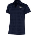 thumbnail image 1 of Women's Antigua  Navy New Orleans Pelicans Brushed Metallic Compass Polo, 1 of 1