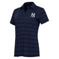 thumbnail image 1 of Women's Antigua Navy New York Yankees Patch Tunnel Polo, 1 of 1