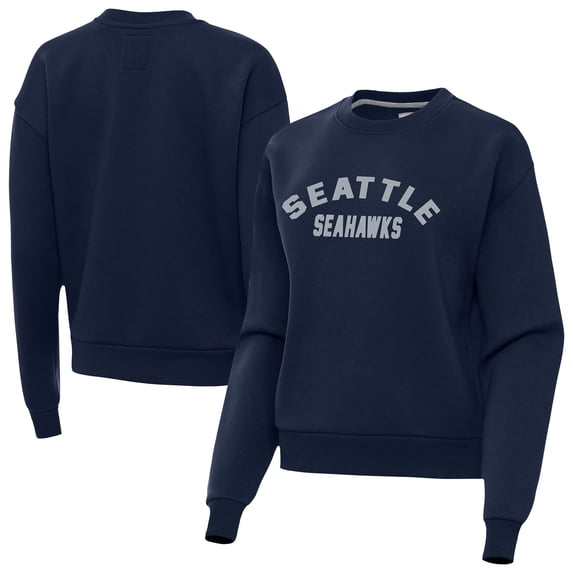 Women's Antigua Navy Seattle Seahawks Victory Sweatshirt