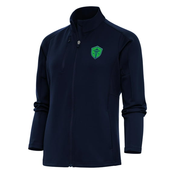 Women's Antigua Navy Seattle Sounders FC Generation Full-Zip Jacket