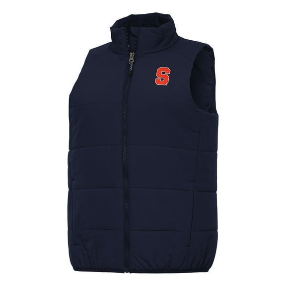 Women's Antigua Navy Syracuse Orange Experience Full-Zip Vest