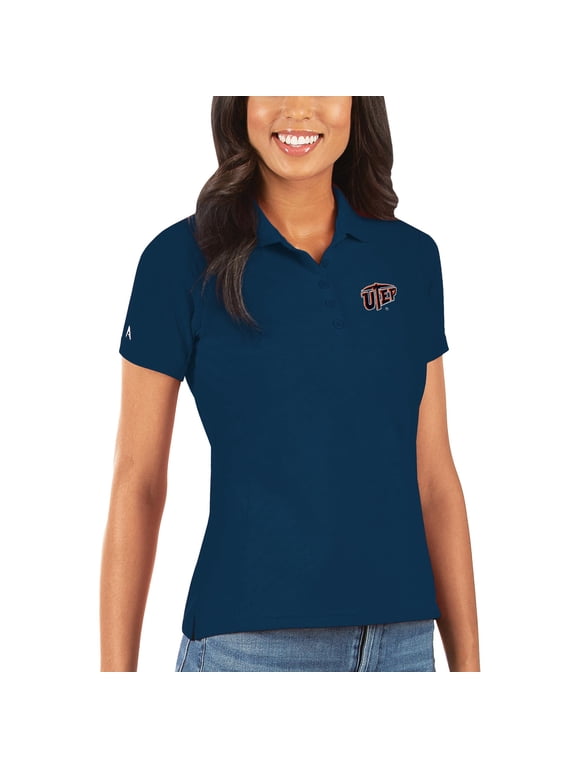 Women's Antigua Navy UTEP Miners Legacy Pique Polo