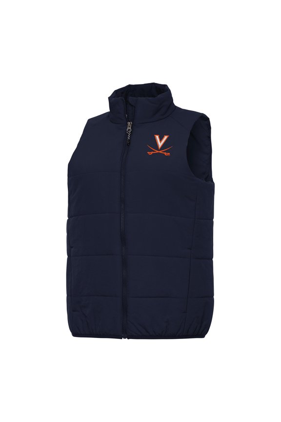 Women's Antigua Navy Virginia Cavaliers Experience Full-Zip Vest