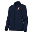 thumbnail image 1 of Women's Antigua Navy Virginia Cavaliers Links 2 Full-Zip Golf Jacket, 1 of 1