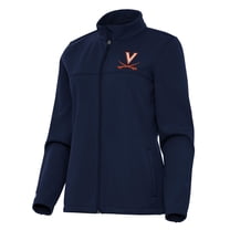 Women's Antigua Navy Virginia Cavaliers Links 2 Full-Zip Golf Jacket