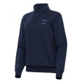 Women's Antigua Navy Xavier Musketeers Victory QuarterZip Sweatshirt