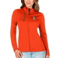thumbnail image 1 of Women's Antigua Orange/Graphite Bowling Green St. Falcons Generation Full-Zip Jacket, 1 of 1