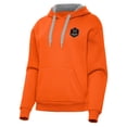 thumbnail image 1 of Women's Antigua Orange Houston Dash Victory Pullover Hoodie, 1 of 1