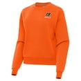 thumbnail image 1 of Women's Antigua  Orange Martin Truex Jr-Victory Pullover Sweatshirt, 1 of 1