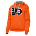 thumbnail image 1 of Women's Antigua Orange Philadelphia Flyers Victory Pullover Hoodie, 1 of 1