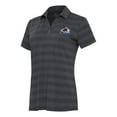 thumbnail image 1 of Women's Antigua Pewter Colorado Avalanche Tunnel Polo, 1 of 1