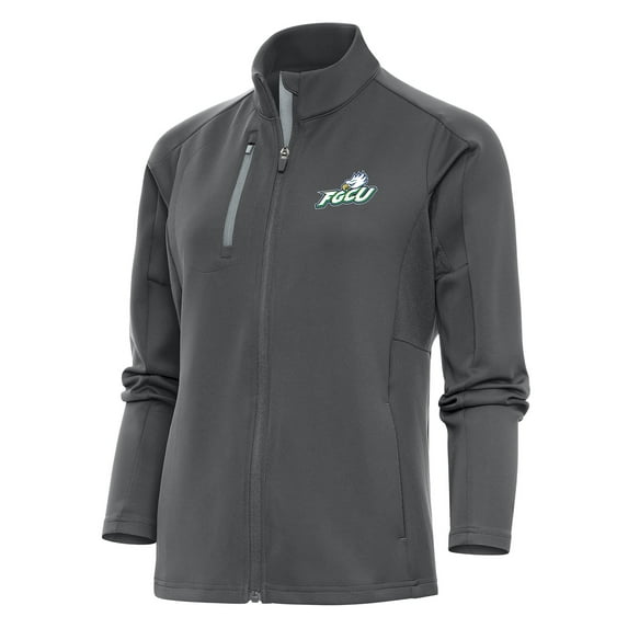 Women's Antigua Pewter Florida Gulf Coast Eagles Generation Full-Zip Jacket