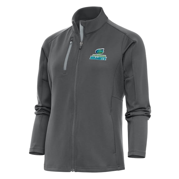 Women's Antigua Pewter Lynchburg Hillcats Generation Full-Zip Jacket