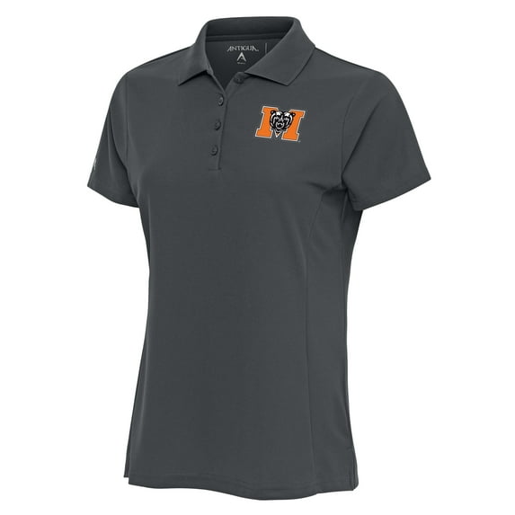 Women's Antigua Pewter Mercer Bears Legacy Pique Polo