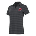 thumbnail image 1 of Women's Antigua Pewter New Jersey Devils Tunnel Polo, 1 of 1