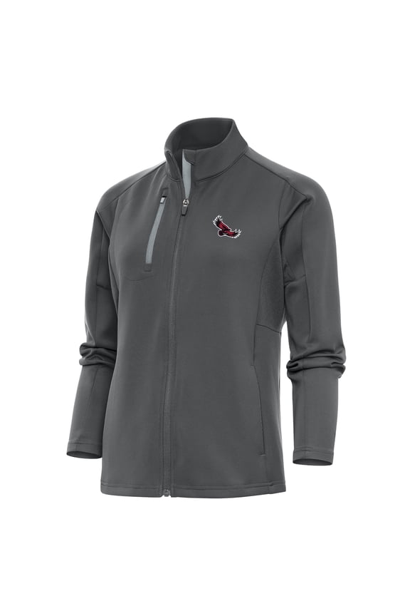 Women's Antigua Pewter Saint Joseph's Hawks Generation Full-Zip Jacket