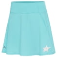 thumbnail image 1 of Women's Antigua Powder Blue Dallas Stars White Logo Chip Skort, 1 of 2
