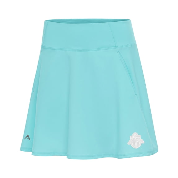Women's Antigua Powder Blue Toronto FC White Logo Chip Skort