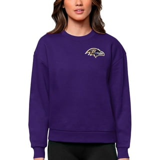 Women's Cutter & Buck Gray/Purple Baltimore Ravens All-Star Printed Half-Zip Pullover Jacket Size: Small