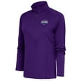 thumbnail image 1 of Women's Antigua Purple Greensboro Swarm Tribute Half-Zip Pullover Top, 1 of 1