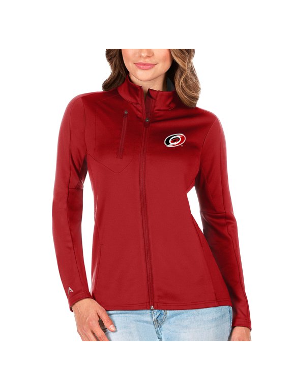 Women's Antigua Red Carolina Hurricanes Generation Full-Zip Jacket