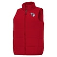 thumbnail image 1 of Women's Antigua Red Cleveland Guardians Experience Full-Zip Vest, 1 of 1