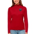 thumbnail image 1 of Women's Antigua Red D.C. United Tribute Quarter-Zip Pullover Top, 1 of 1