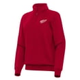 thumbnail image 1 of Women's Antigua Red Detroit Red Wings Victory Quarter-Zip Sweatshirt, 1 of 1