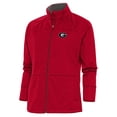 thumbnail image 1 of Women's Antigua  Red Georgia Bulldogs Links Full-Zip Golf Jacket, 1 of 1