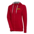 thumbnail image 1 of Women's Antigua  Red Hulk Hogan Victory Raglan Full-Zip Hoodie, 1 of 1