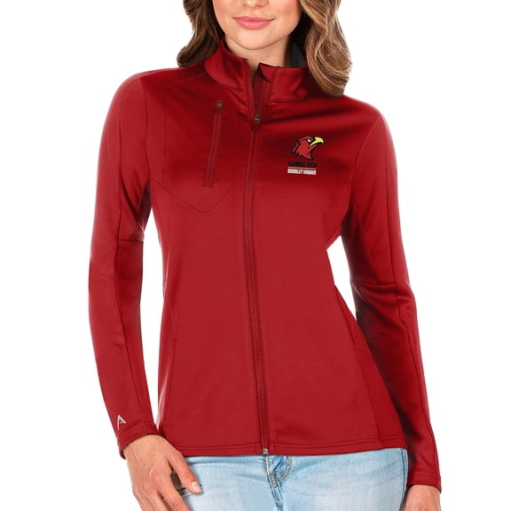 Women's Antigua Red Illinois Tech Scarlet Hawks Generation Full-Zip Jacket