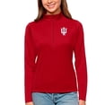 thumbnail image 1 of Women's Antigua Red Indiana Hoosiers Tribute Quarter-Zip Pullover Top, 1 of 1