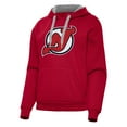thumbnail image 1 of Women's Antigua Red New Jersey Devils Victory Pullover Hoodie, 1 of 1