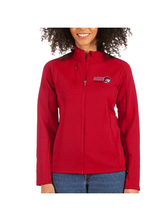 Women's Antigua Red Winston-Salem State Rams Generation Full-Zip Jacket