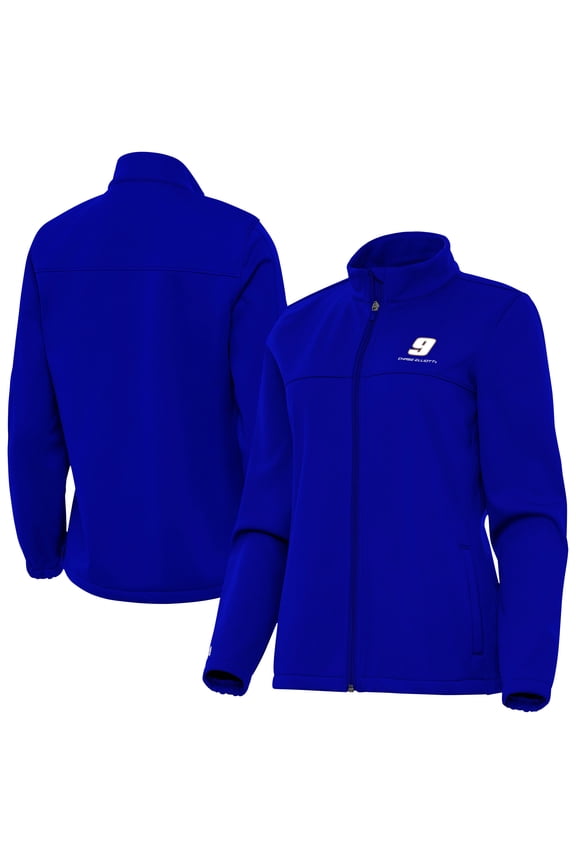 Women's Antigua Royal Chase Elliott Links 2 Full-Zip Golf Jacket