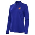 thumbnail image 1 of Women's Antigua Royal Chicago Cubs Reprocess Quarter-Zip Top, 1 of 1
