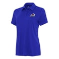 thumbnail image 1 of Women's Antigua Royal Colorado Avalanche Reprocess Polo, 1 of 1
