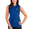 thumbnail image 1 of Women's Antigua Royal Florida Gators Tribute Sleeveless Polo, 1 of 1