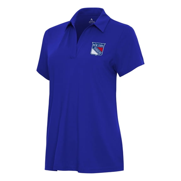 Women's Antigua Royal New York Rangers Era Polo