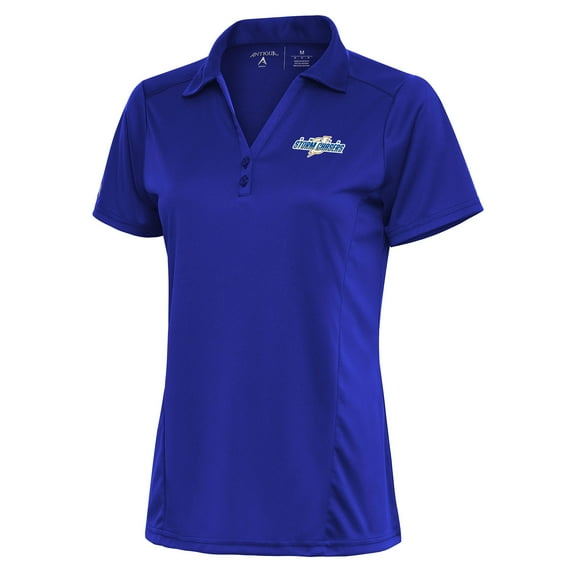 Women's Antigua Royal Omaha Storm Chasers Tribute Polo