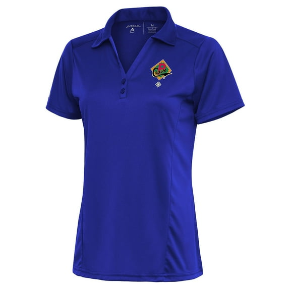 Women's Antigua Royal Pittsburgh Crawfords Tribute Polo
