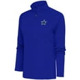 thumbnail image 1 of Women's Antigua  Royal Seattle Mariners Cooperstown Tribute Half-Zip Pullover Top, 1 of 1