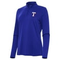 thumbnail image 1 of Women's Antigua Royal Texas Rangers Reprocess Quarter-Zip Top, 1 of 1