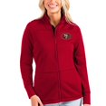thumbnail image 1 of Women's Antigua Scarlet San Francisco 49ers Links Full-Zip Golf Jacket, 1 of 1