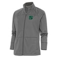 thumbnail image 1 of Women's Antigua  Steel Slippery Rock Pride Links Full-Zip Golf Jacket, 1 of 1