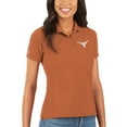 thumbnail image 1 of Women's Antigua Texas Orange Texas Longhorns Legacy Pique Polo, 1 of 1
