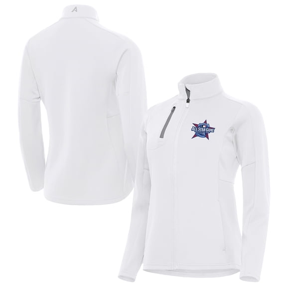 Women's Antigua White 2026 MLB All-Star Game Generation Full-Zip Jacket