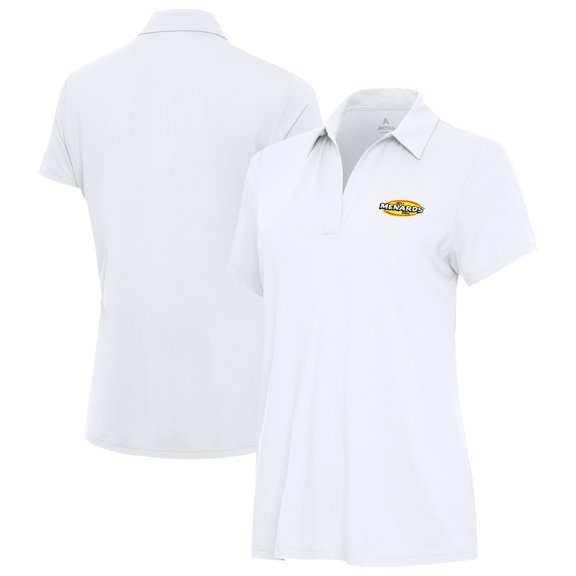 Women's Antigua White ARCA Menards Series Era Polo